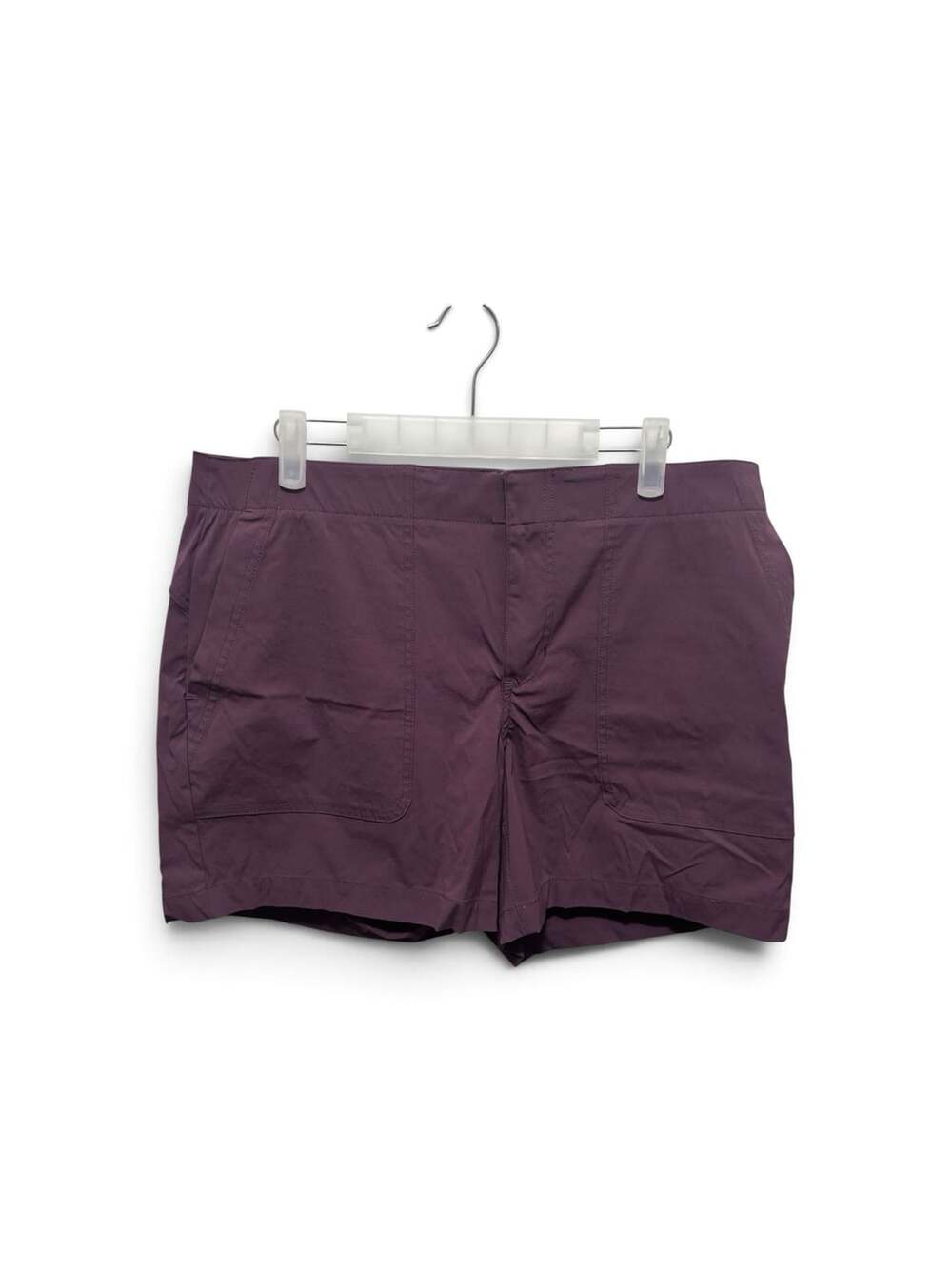 Eddie Bauer Shorts Size 12 Purple Nylon Spandex